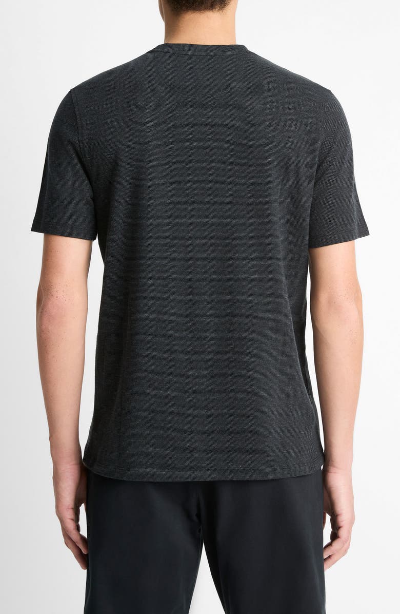 Vince S/S CREW, Alternate, color, Black/ Med H Grey