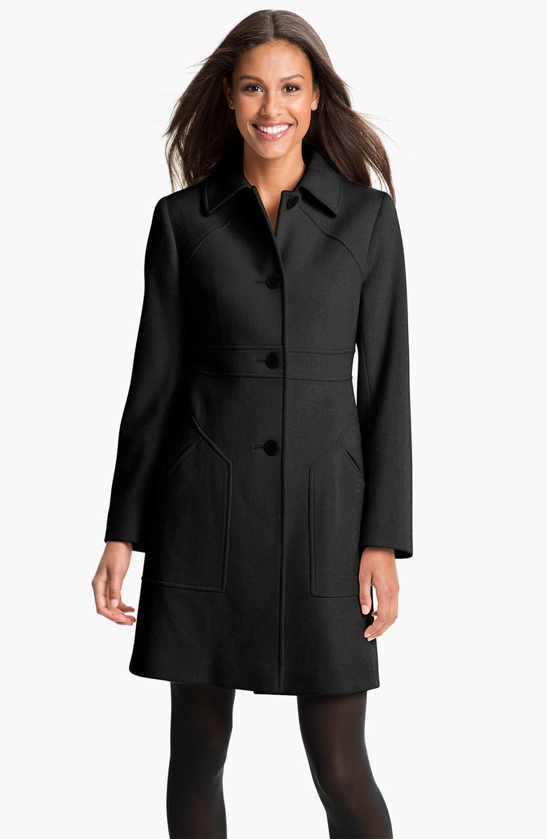 Fleurette Loro Piana Wool Coat, Main, color, 