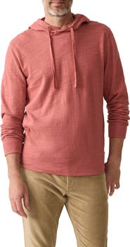 Faherty Slub Cotton Hoodie