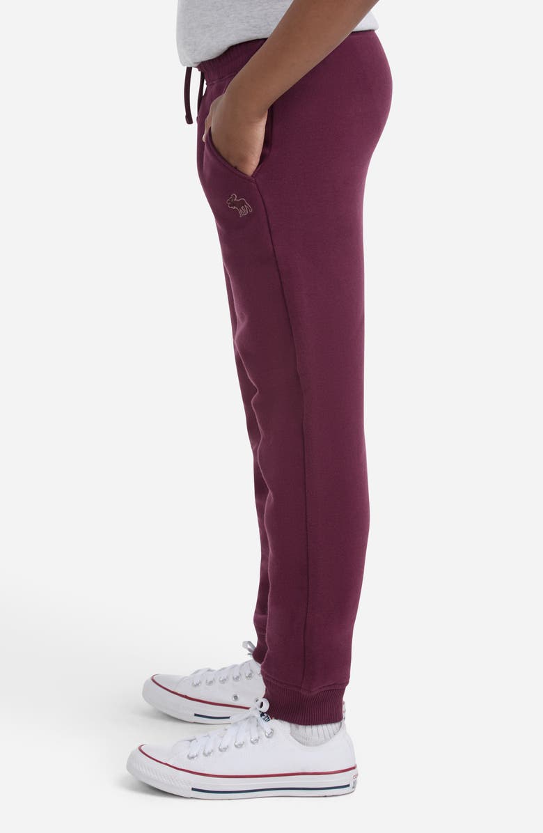 abercrombie kids Kids' Essential Fleece Joggers, Alternate, color, Fig
