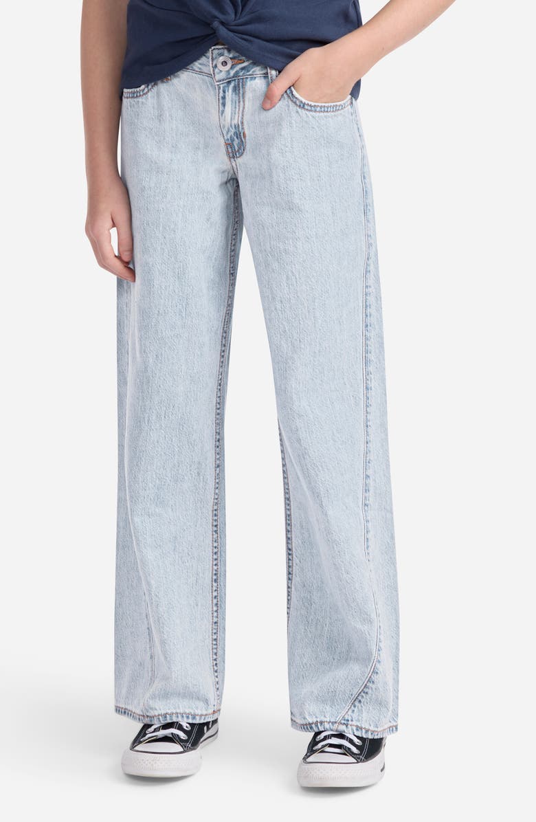 abercrombie kids Kids' Seamed Baggy Jeans, Alternate, color, Lcacumulus