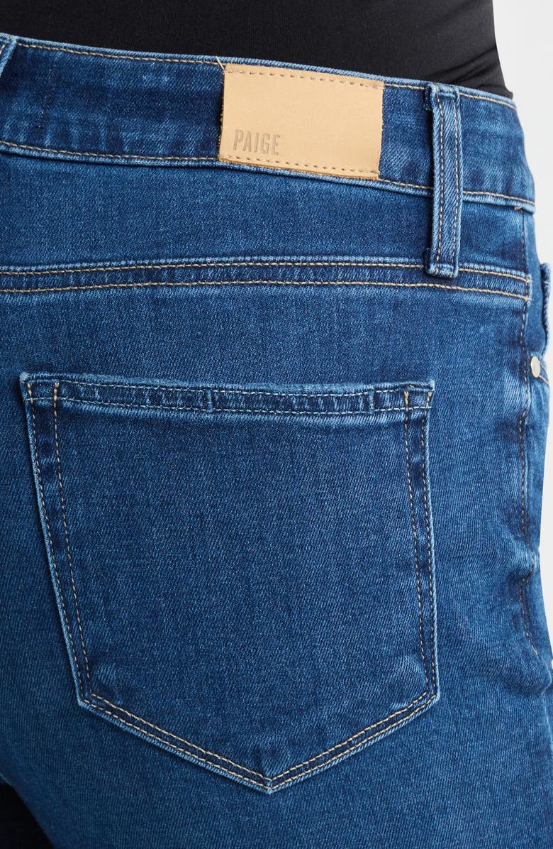 PAIGE Claudine High Waist Ankle Flare Jeans, Alternate, color, Moony