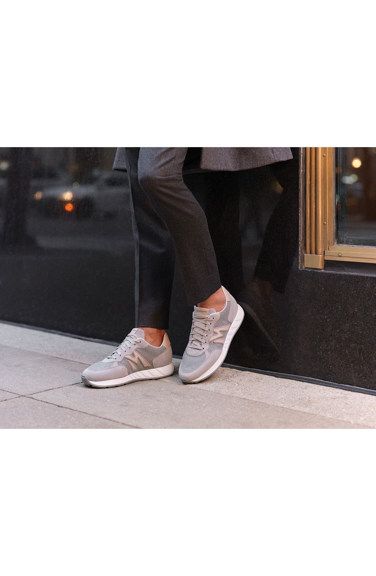 Yoki Sneaker, Alternate, color, METAL SUEDE