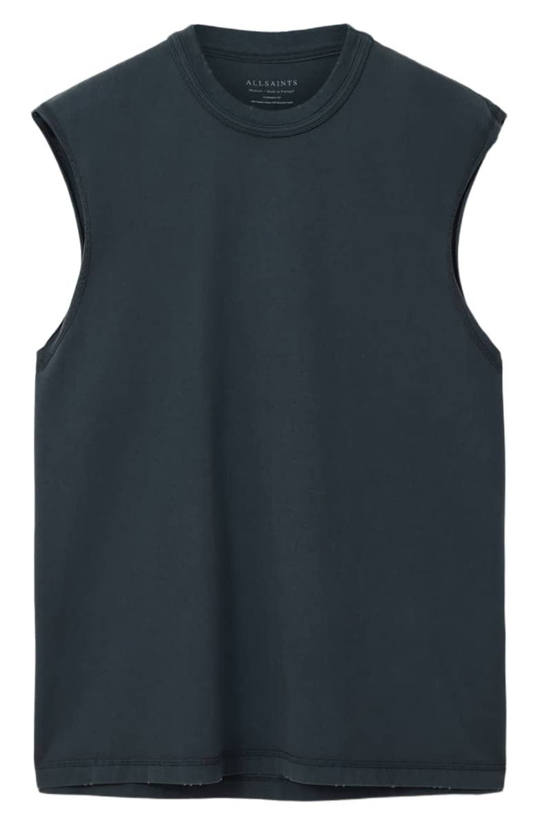 AllSaints Cole Sleeveless Crewneck T-Shirt, Alternate, color, Washed Black