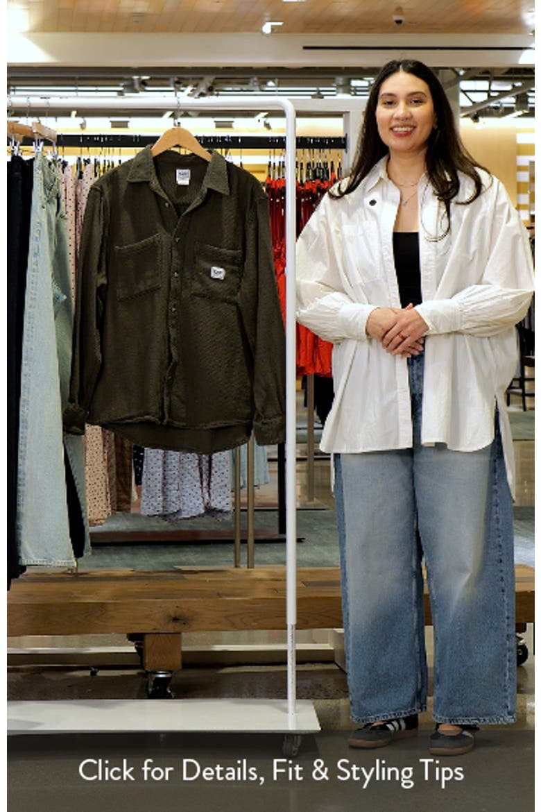 Cotton Button-Up Overshirt video