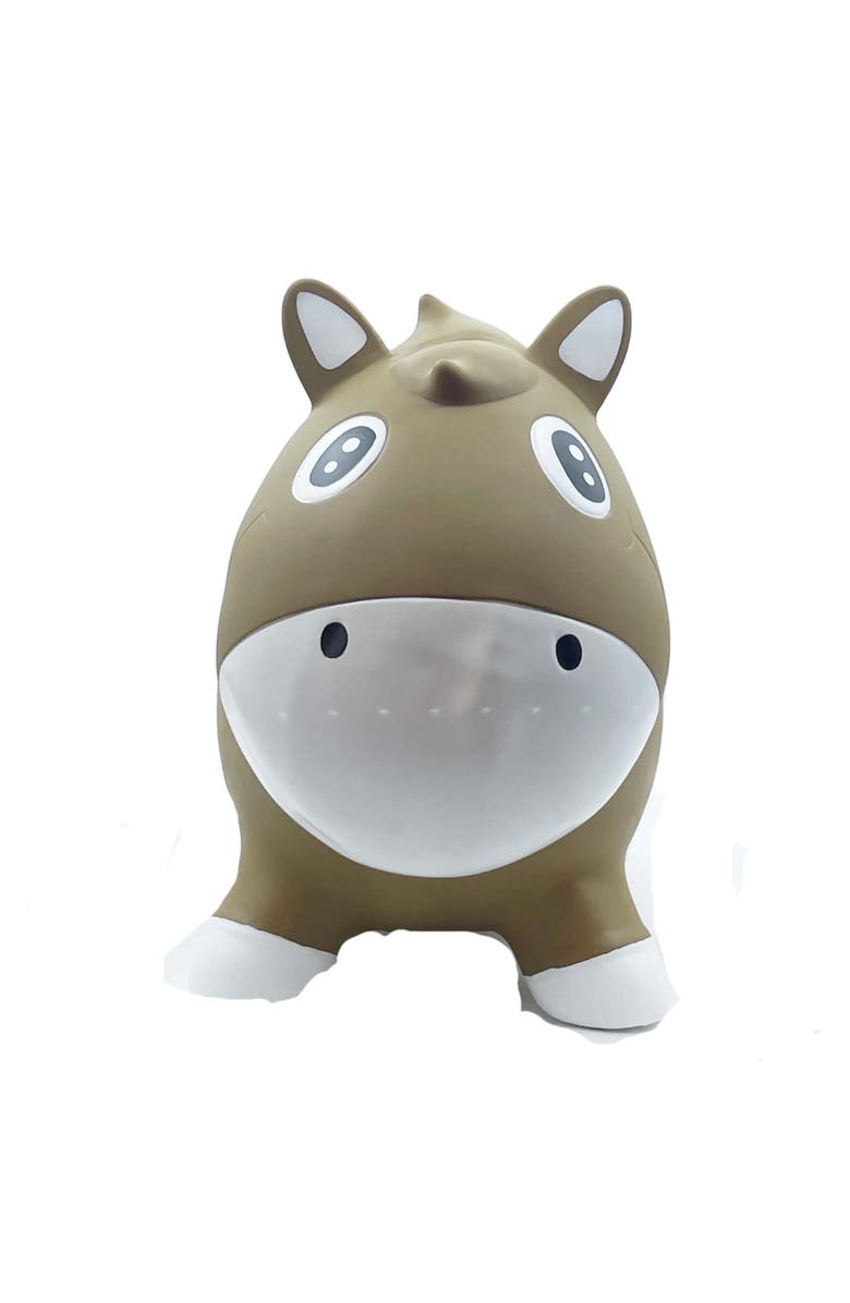 Pop It Up Inflatable Bouncing Horse Jolly Camel, Brown, Alternate, color, Brown