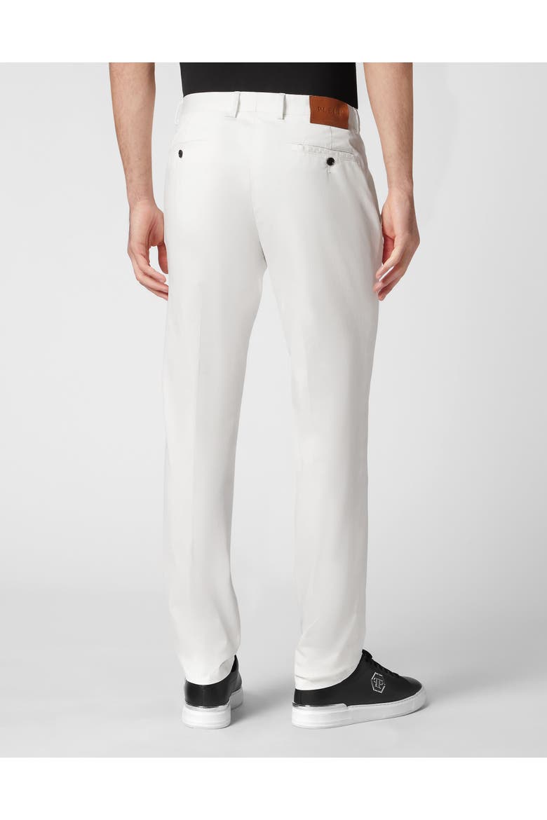 Long Trousers Chinos Fit Men, Alternate, color, white