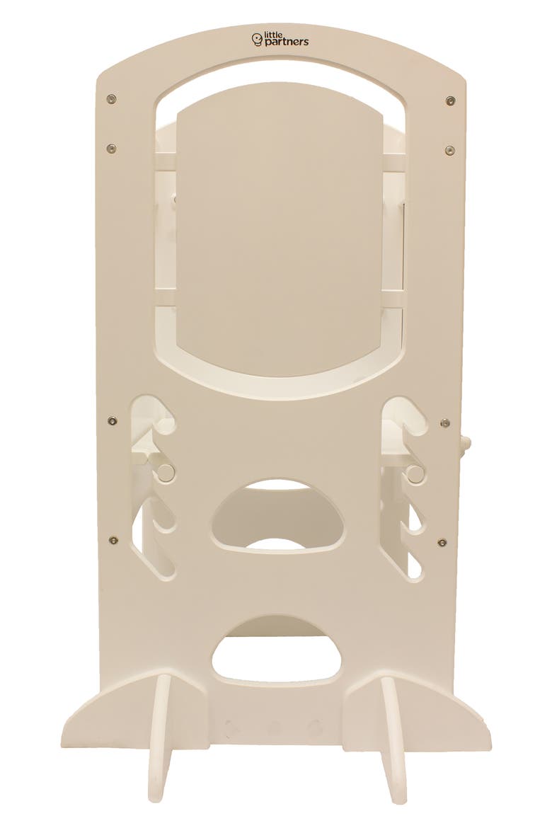 The Learning Tower® Limited Edition Toddler Step Stool, Alternate, color, SOFT WHITE