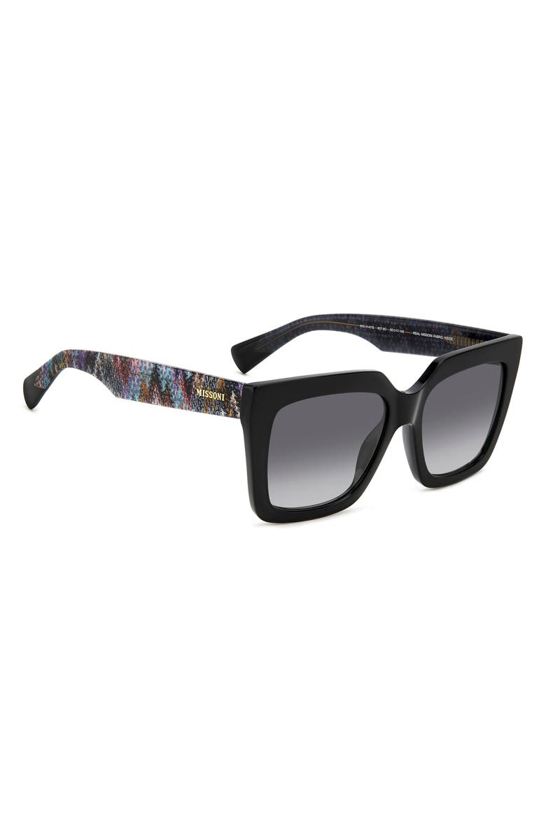 Missoni 55mm Square Sunglasses, Alternate, color, 