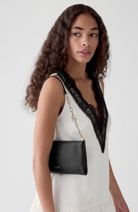Fling Goat Embossed Leather Pouch