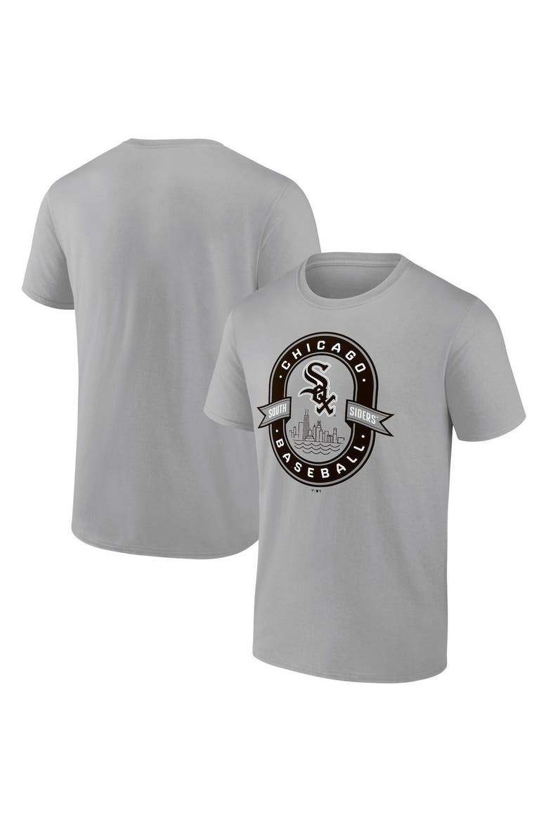 Men's Fanatics Branded Gray Chicago White Sox Iconic Glory Bound T-Shirt, Alternate, color, Gray