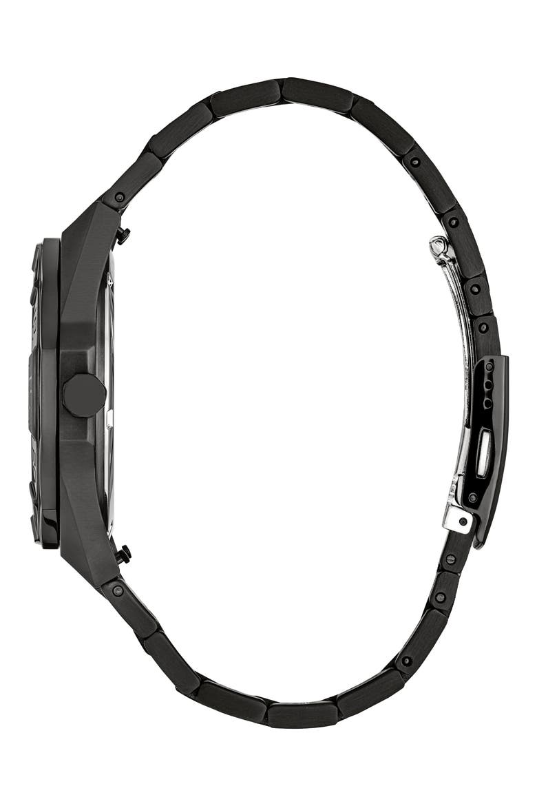 Brycen Eco-Drive Bracelet Watch, 42mm, Alternate, color, BLACK