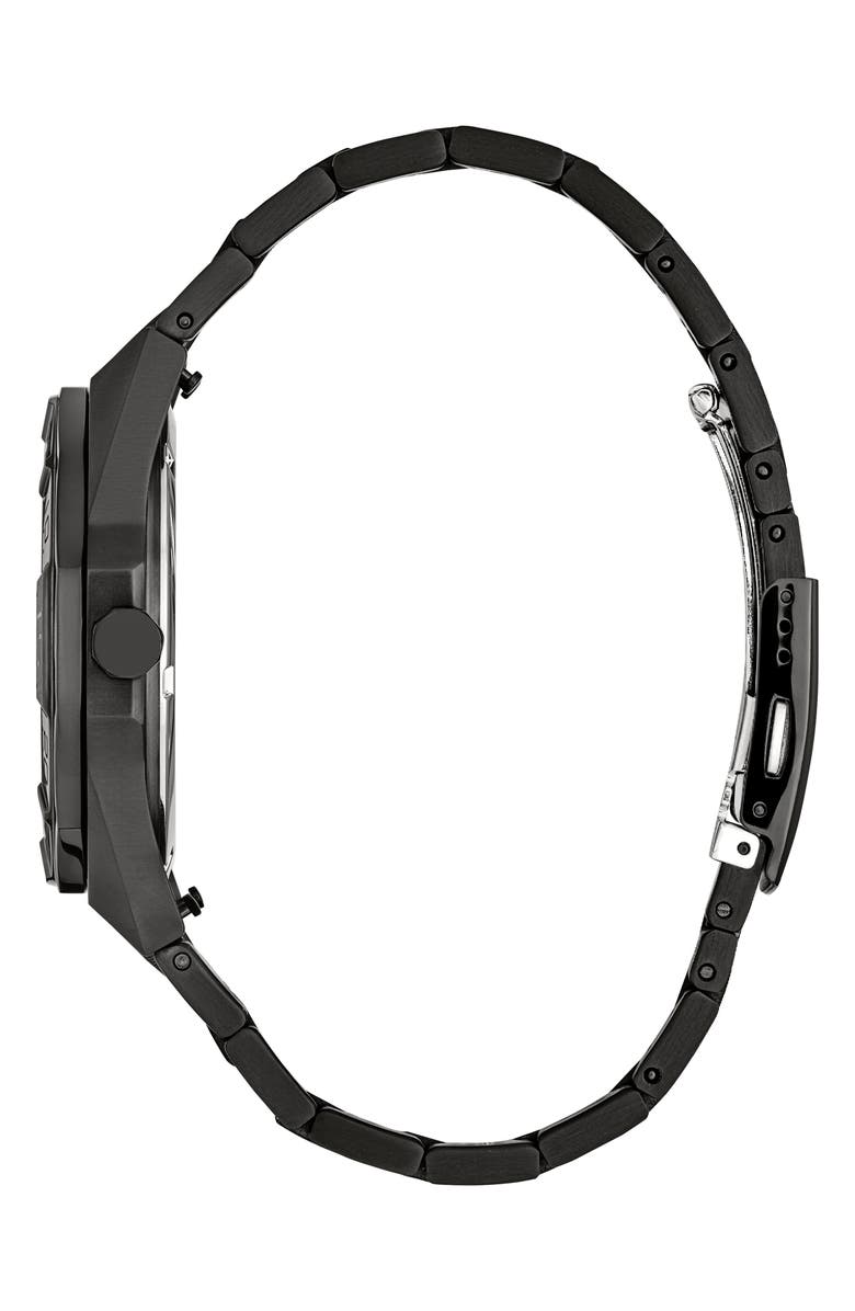 Citizen Brycen Eco-Drive Bracelet Watch, 42mm, Alternate, color, Black