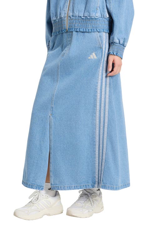 Denim Maxi Skirt