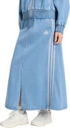 adidas Denim Maxi Skirt