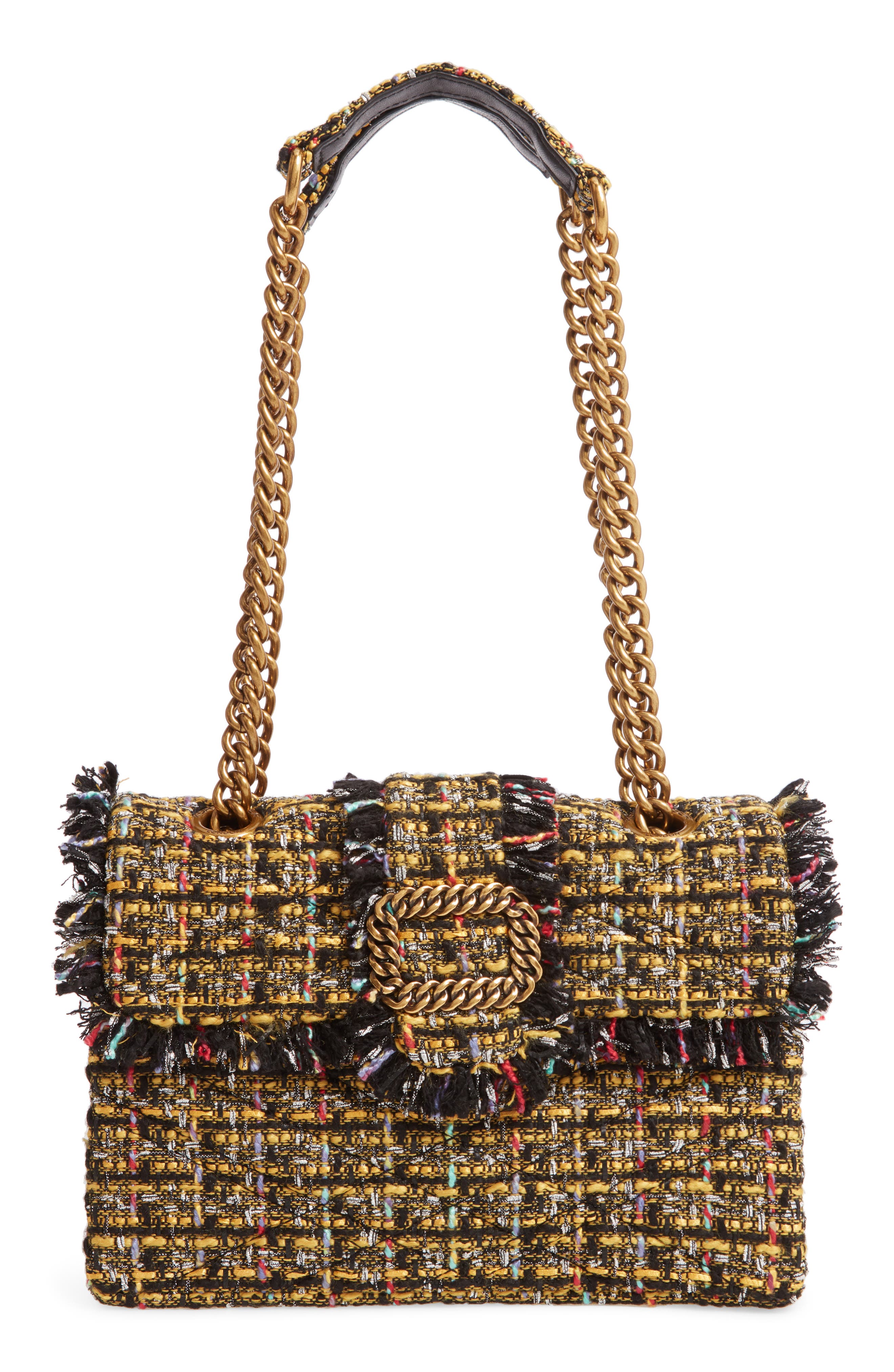 Kurt Geiger London Mayfair Tweed Shoulder Bag, Main, color, 