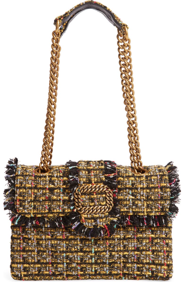Kurt Geiger London Mayfair Tweed Shoulder Bag, Main, color,