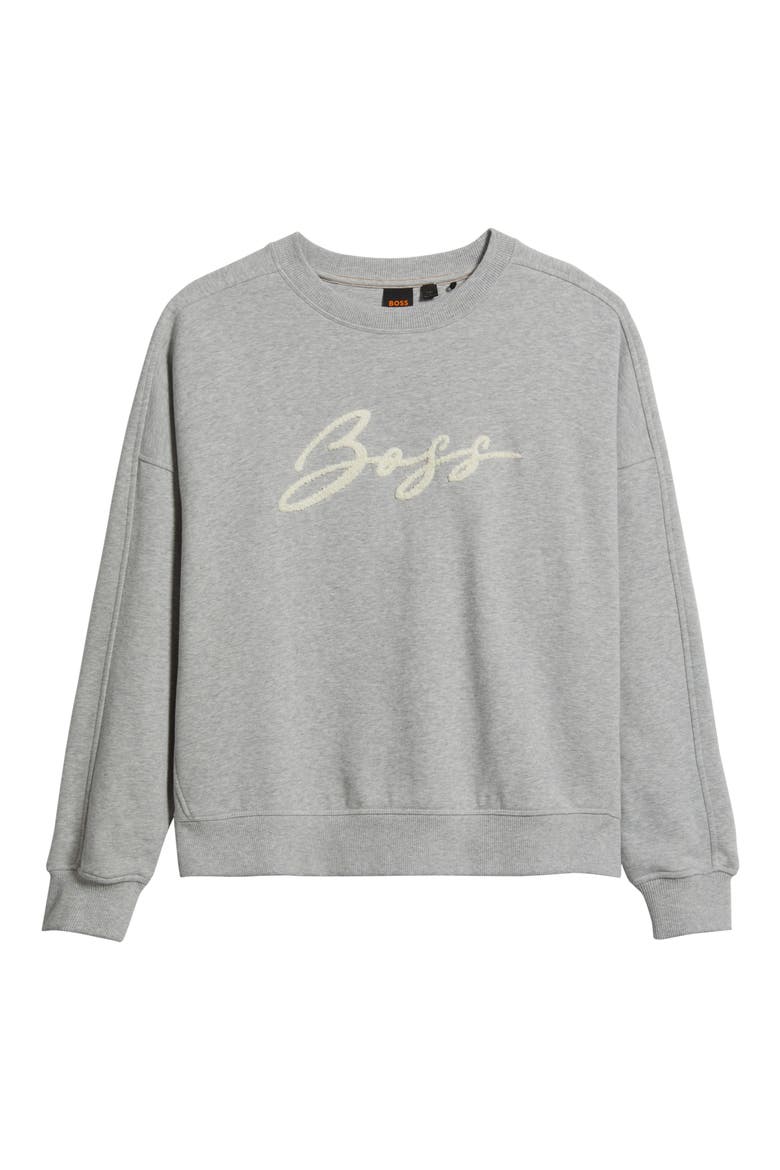 Cotton Sweatshirt, Alternate, color, LT PSTL/GY