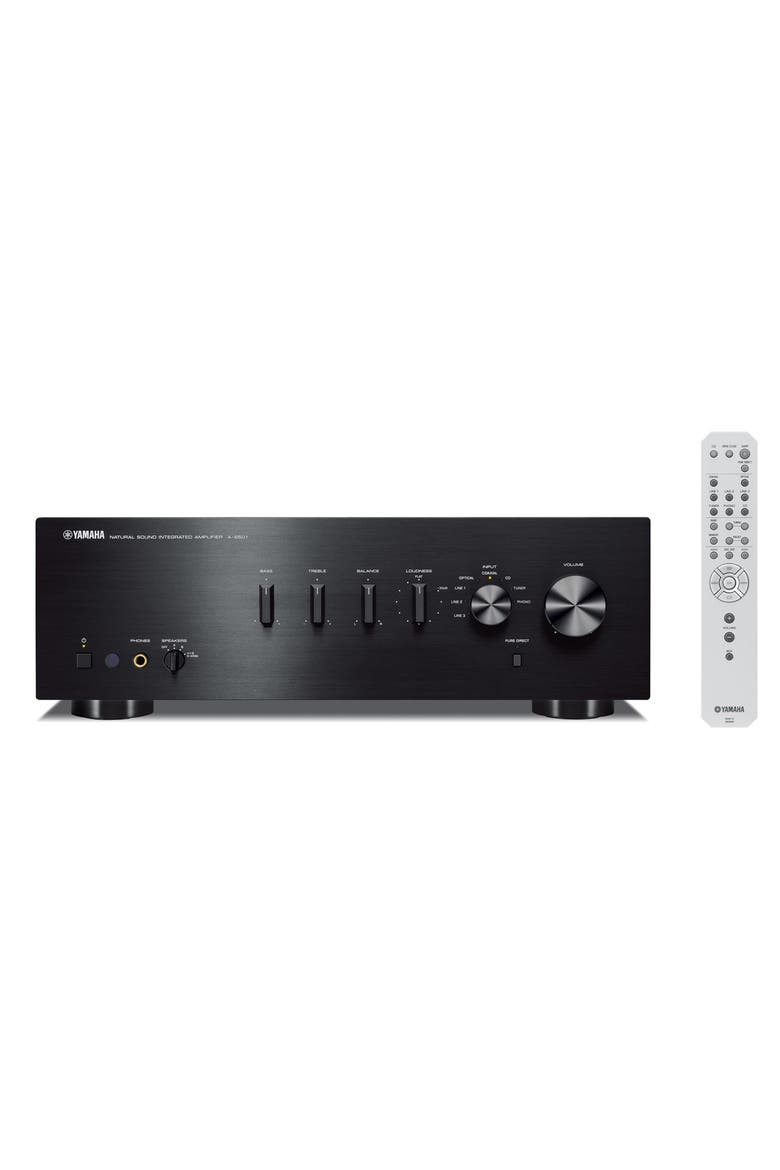 A-S501 Integrated Amplifier, Alternate, color, Black