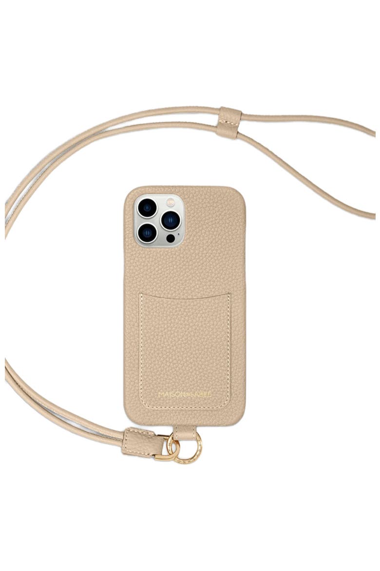 Sling Phone Case, Main, color, Saharan Nude