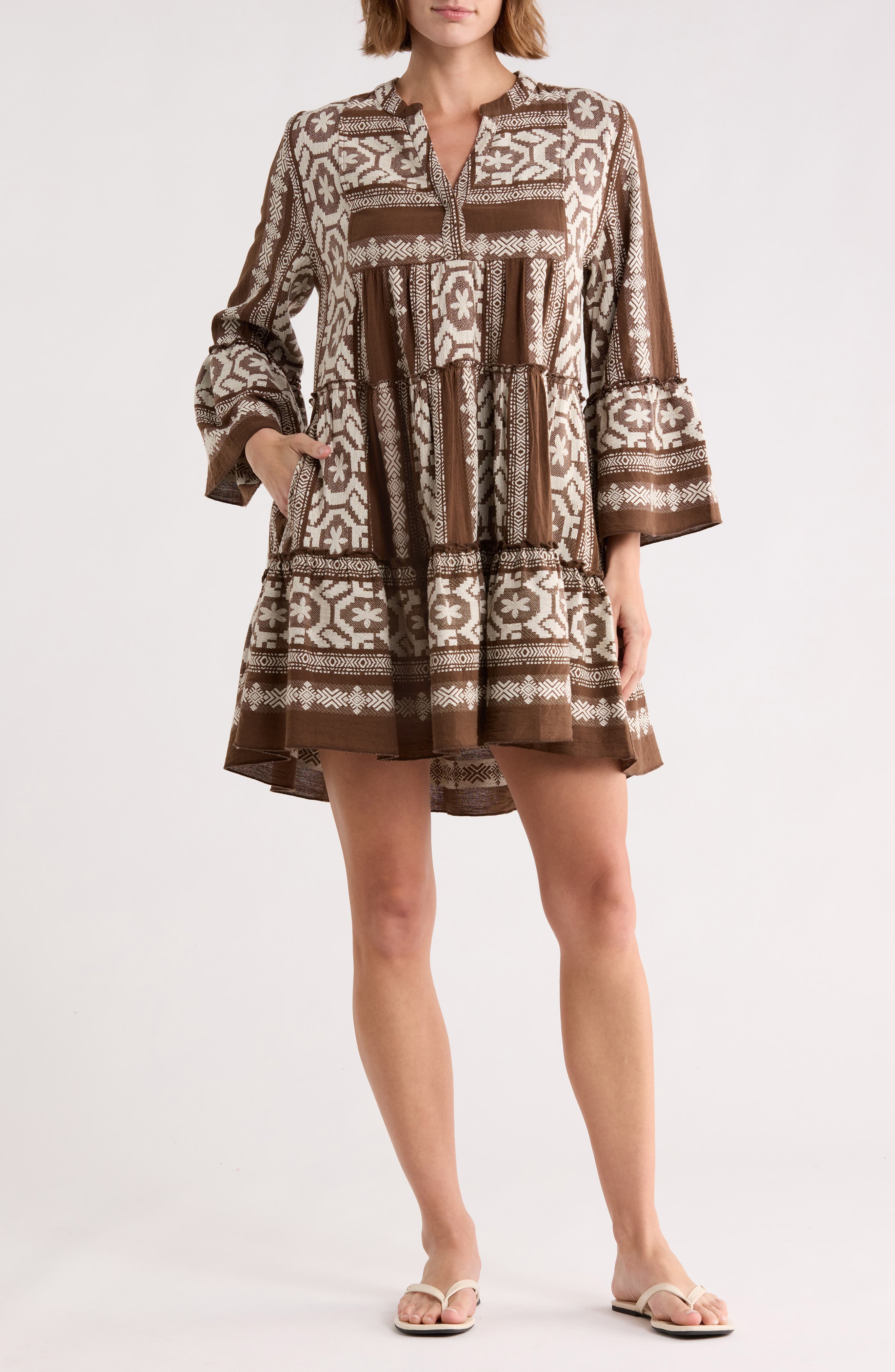 Elan Grecian Cover Up Dress