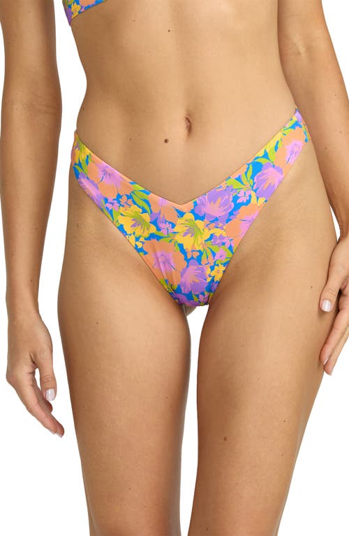 Billabong Beat The Heat V-cut Hike Bikini Bottoms In Multi