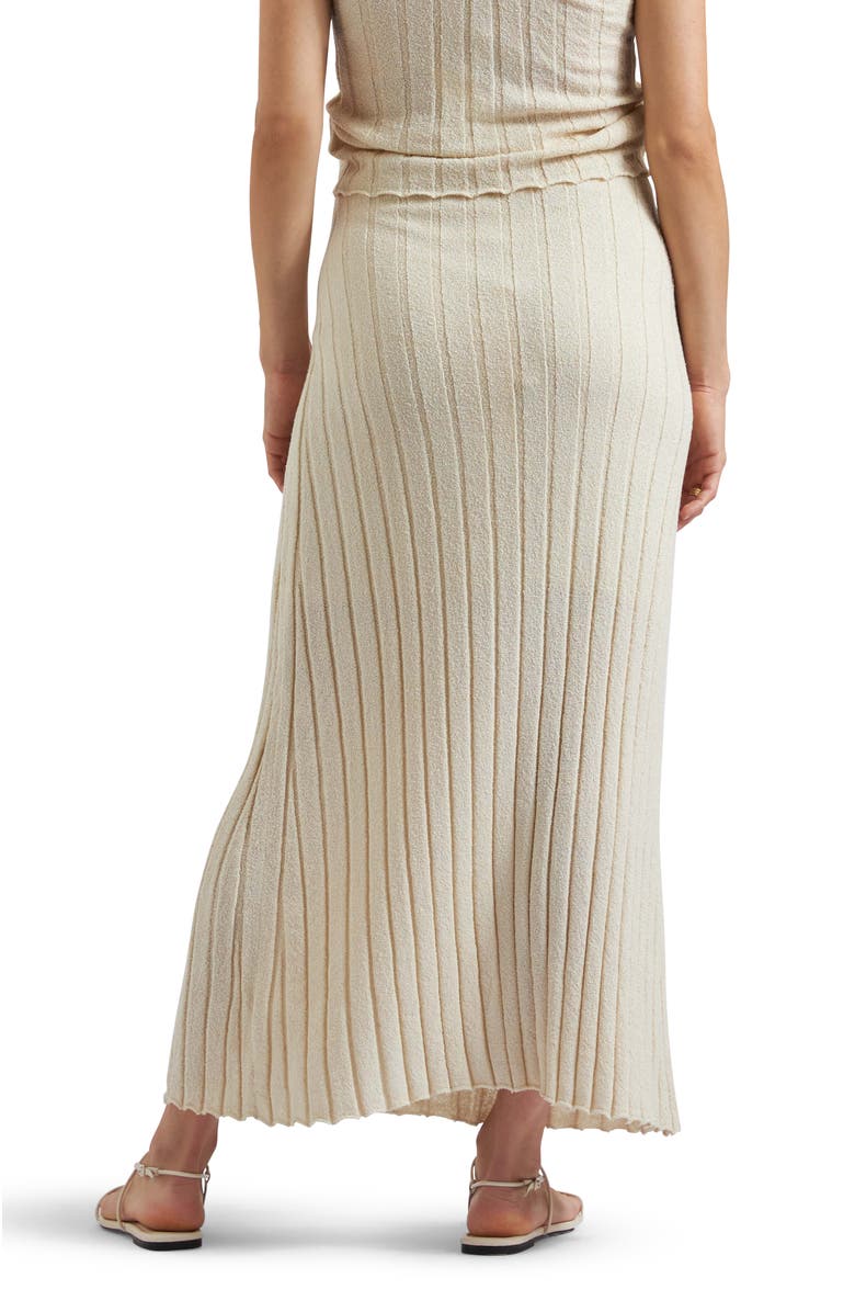 Ripe Maternity Charli Rib Knit Skirt, Alternate, color, Stone