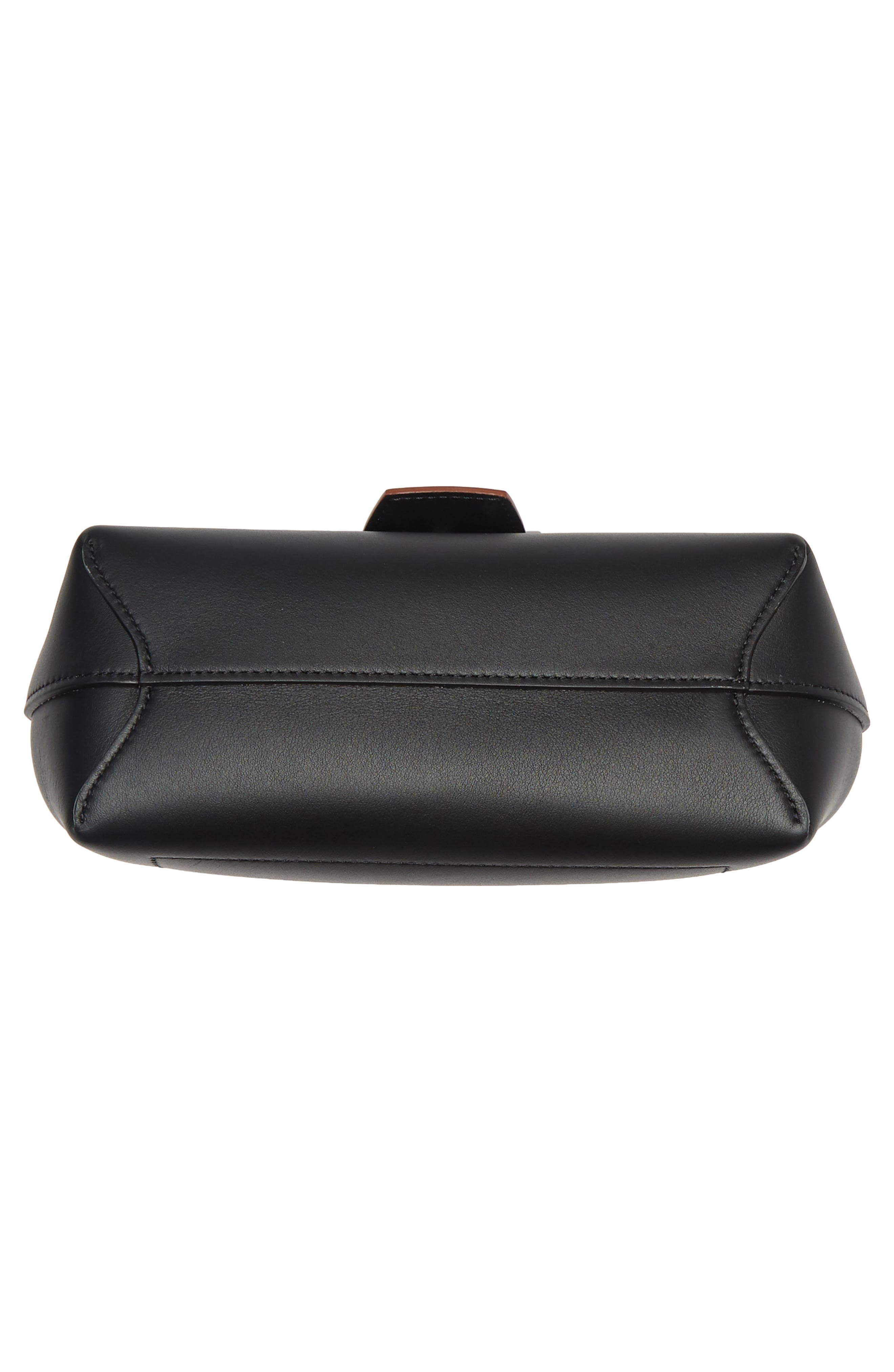 Longchamp Roseau Leather Crossbody Tote, Alternate, color, 