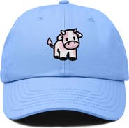 Dalix Strawberry Cow Embroidered Cap