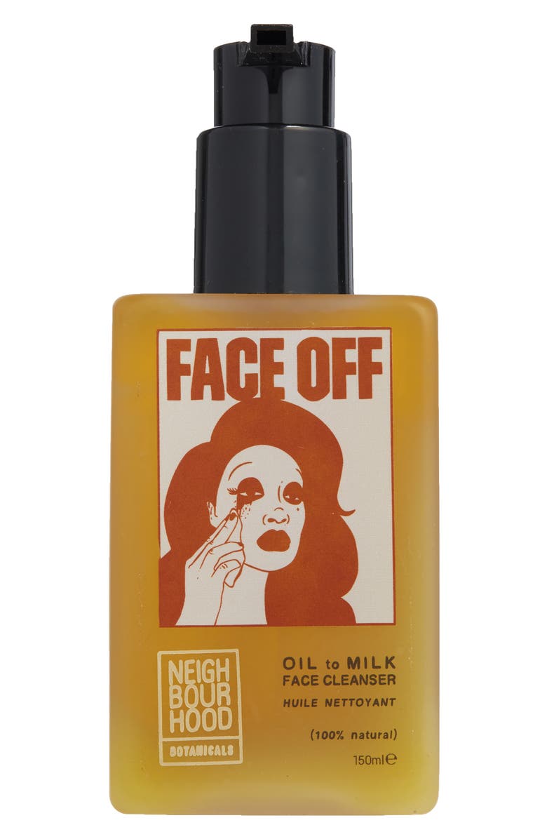 Neighbourhood Botanicals Face Off Oil to Milk Cleanser, Main, color, 