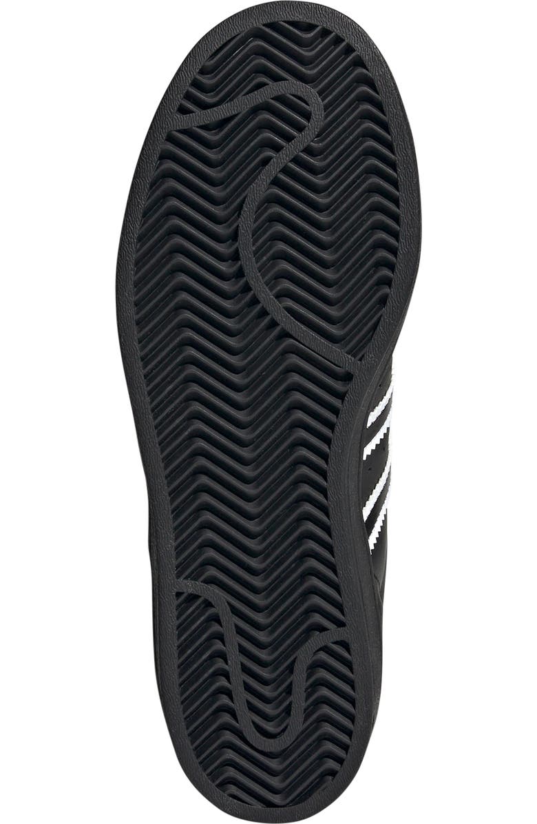 adidas Kids' Superstar Low Top Sneaker, Alternate, color, Core Black