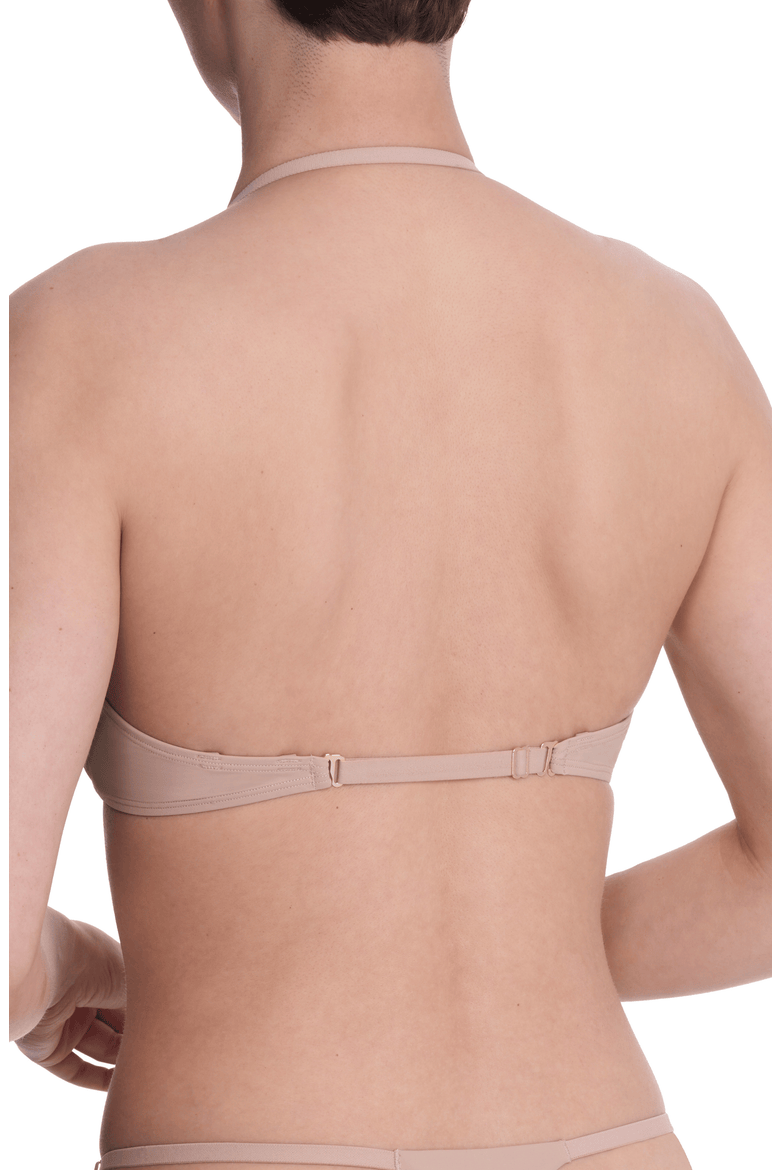 Verge Convertible Plunge T-Shirt Bra, Alternate, color, Cafe