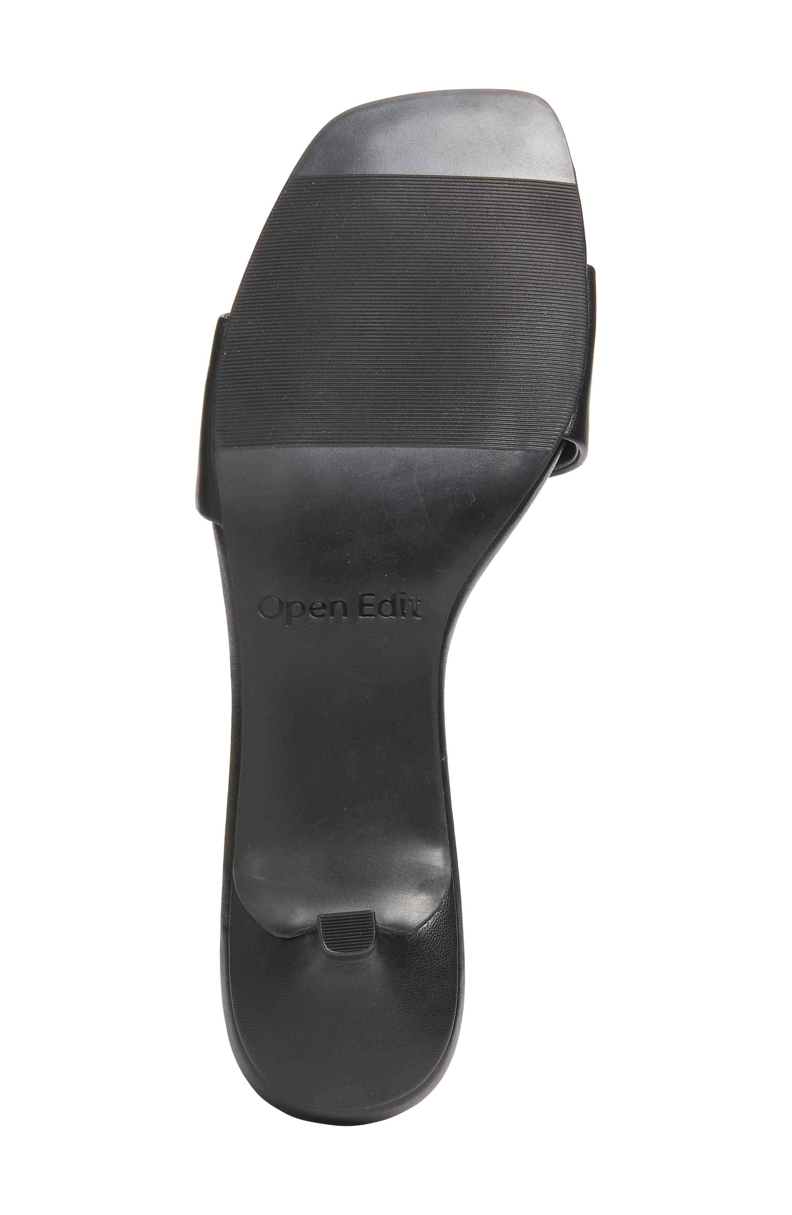 Open Edit Tanner Kitten Heel Slide Sandal, Alternate, color, 