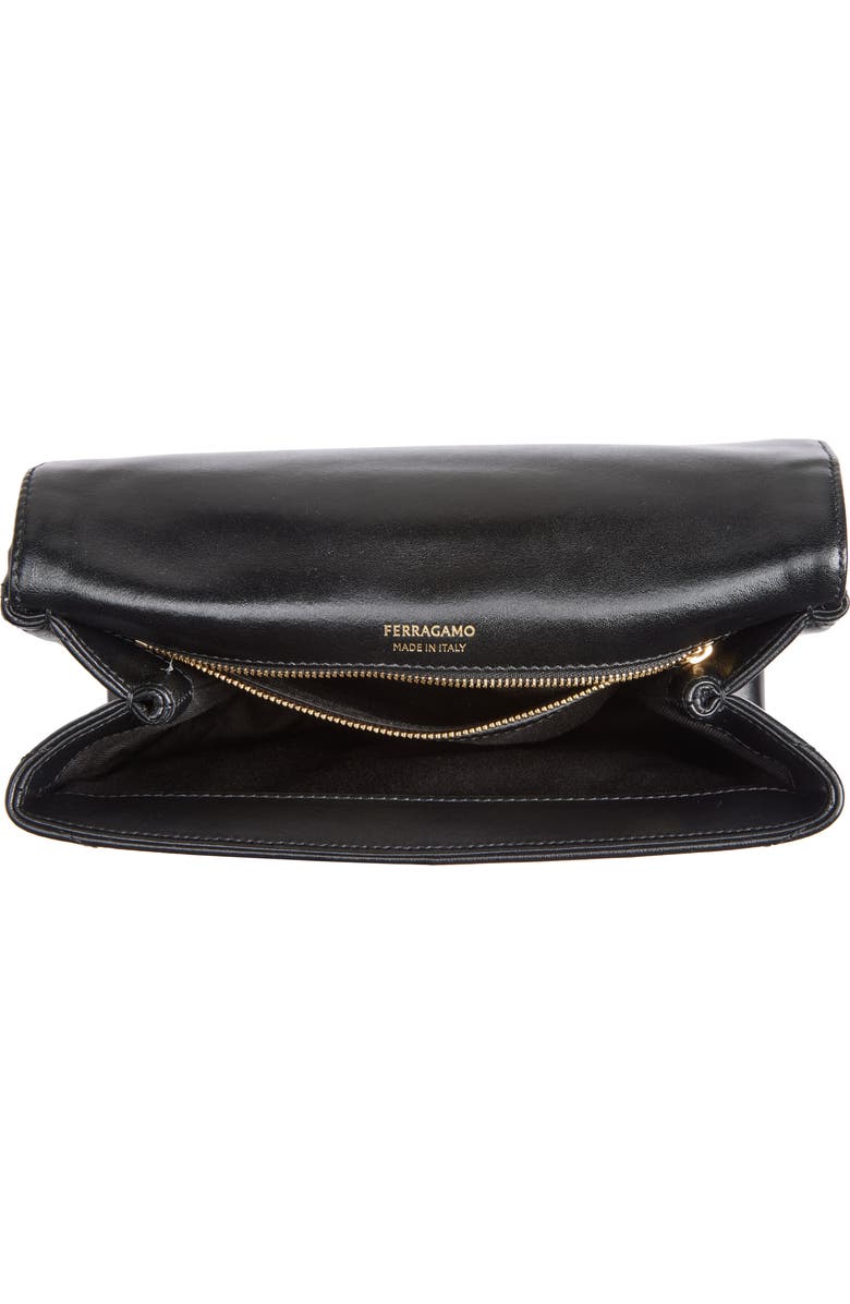FERRAGAMO Medium Matelassé Leather Shoulder Bag, Alternate, color,