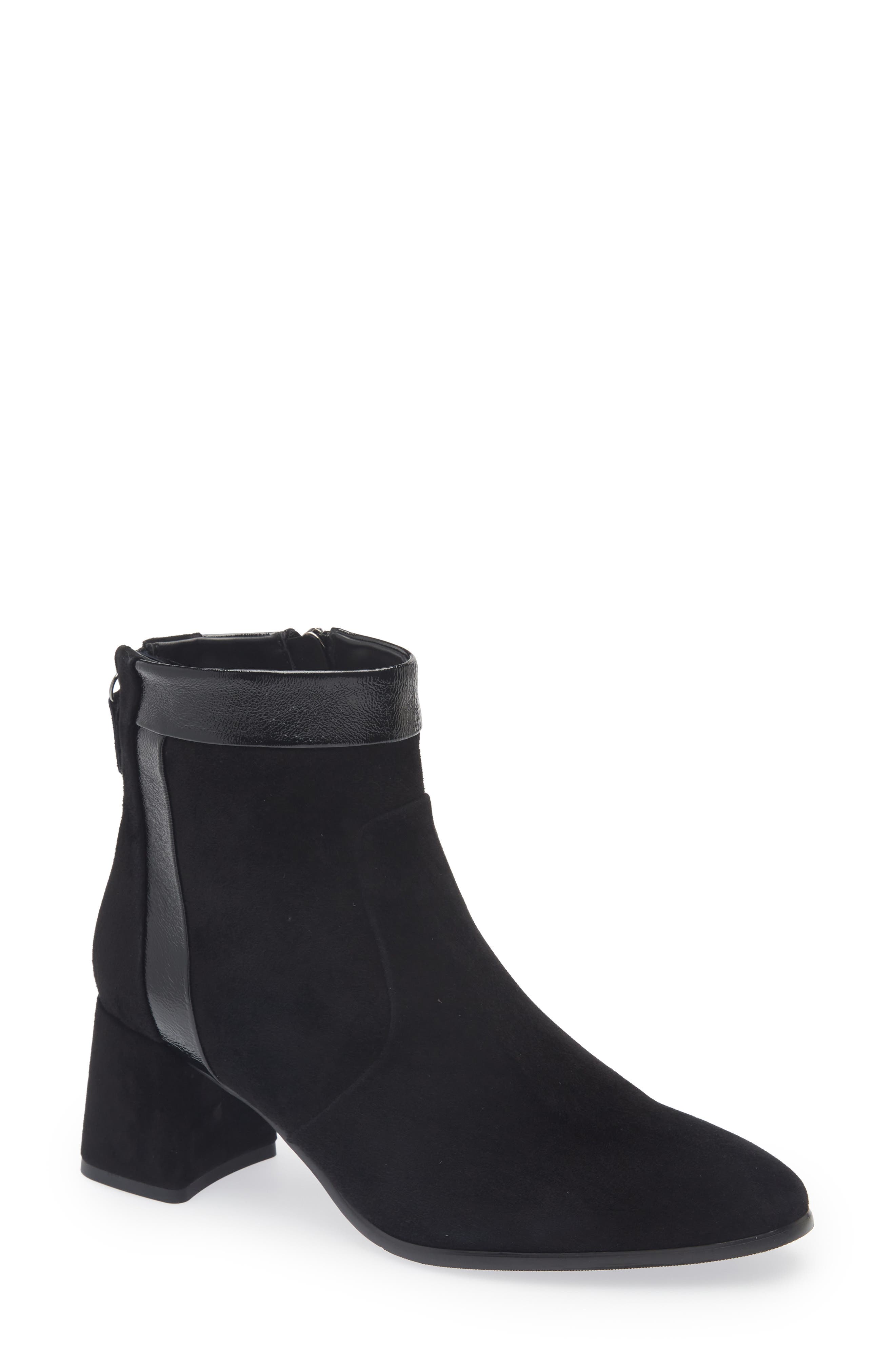Regarde Le Ciel Millie Block Heel Bootie, Main, color, Etna/ Naplak Black