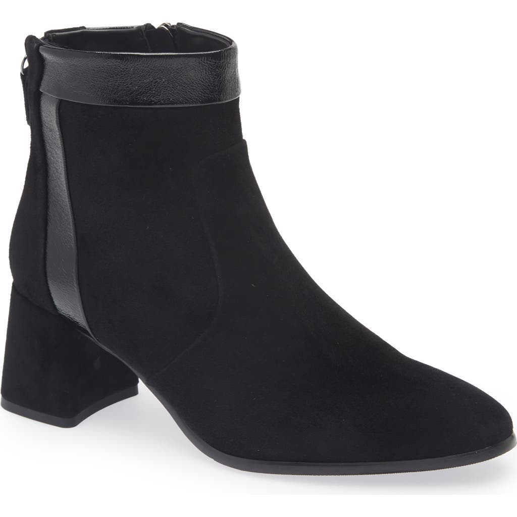 Regarde Le Ciel Millie Block Heel Bootie In Black