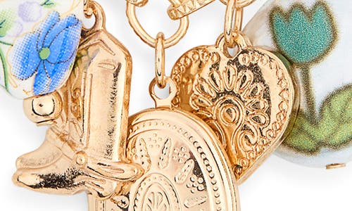 Bp. Charm Frontal Necklace In Gold