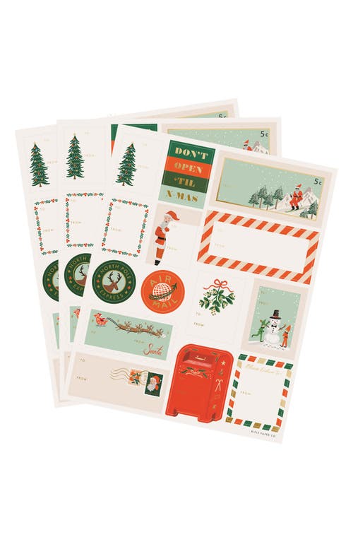 Rifle Paper Co. Air Mail 3-Pack Gift Tag Label Stickers  product