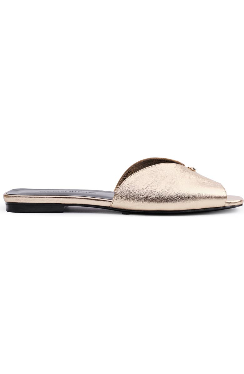 Tiannia Barnes Taylor Slide, Alternate, color, Metallic Gold