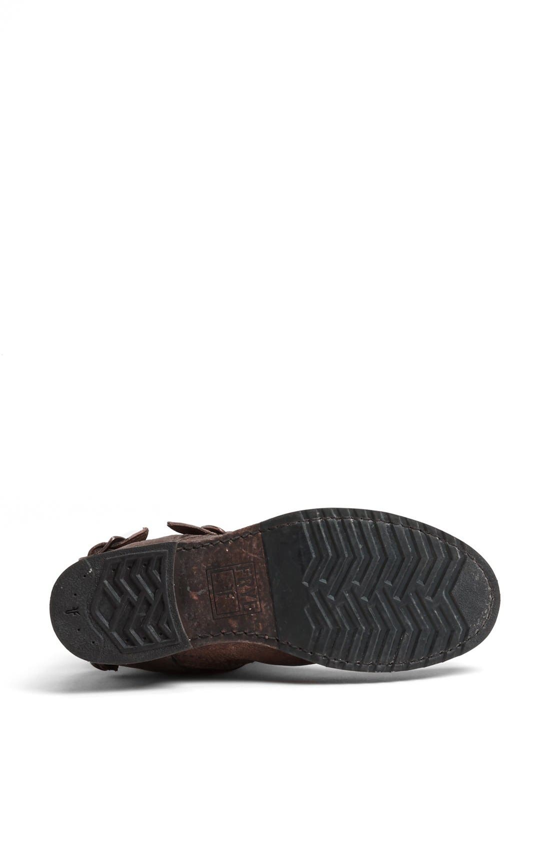 'Veronica Back Zip' Boot, Alternate, color, COGNAC