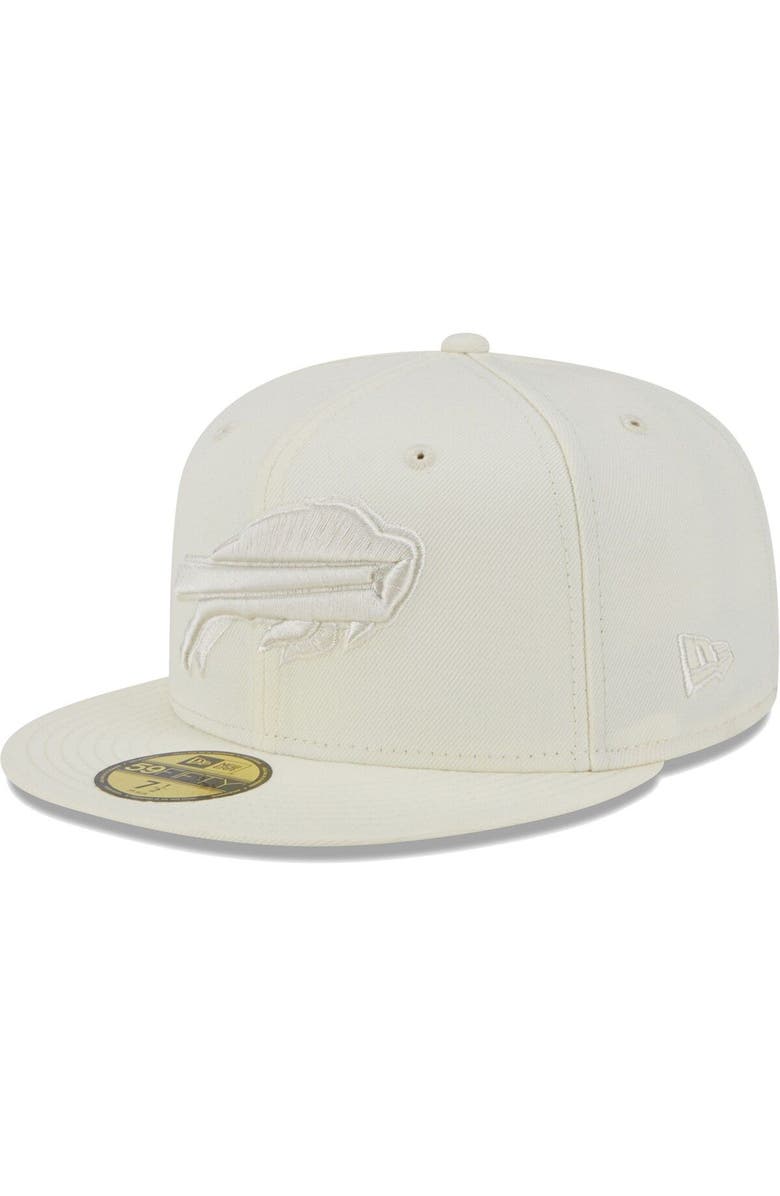 New Era Men's New Era Cream Buffalo Bills Color Pack 59FIFTY Fitted Hat, Alternate, color, 