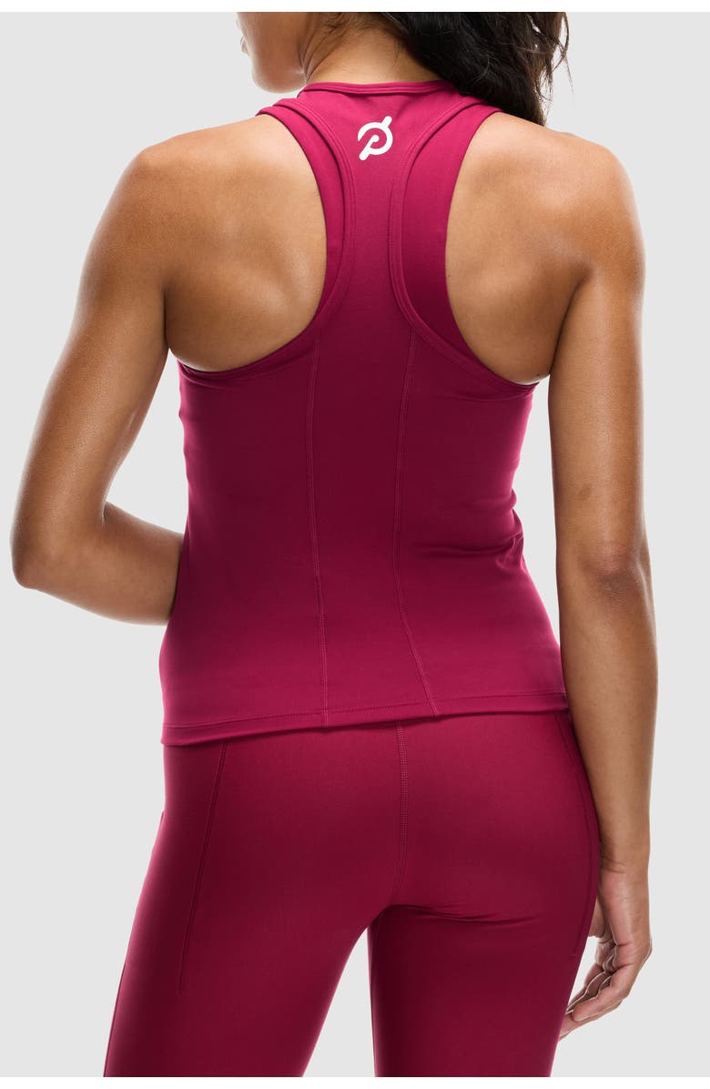 Peloton Cadent Racerback Tank, Alternate, color, Beet Red