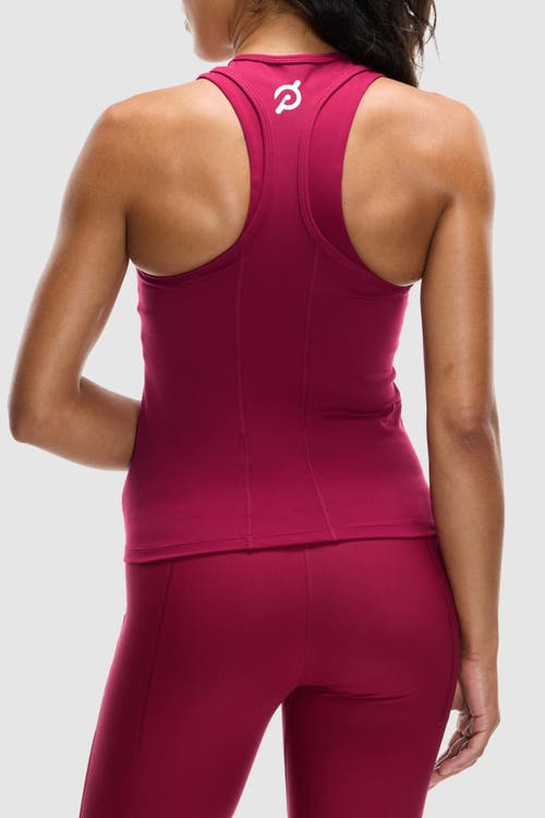 Peloton Cadent Racerback Tank In Beet Red