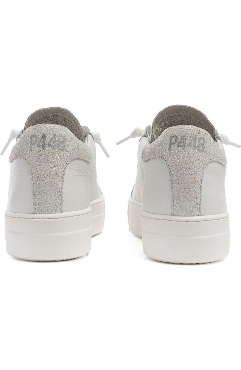 P448 Thea Platform Sneaker, Alternate, color, White/Metallic