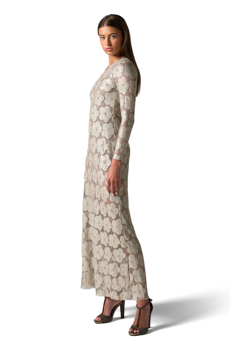 Petra Dress, Alternate, color, Champagne