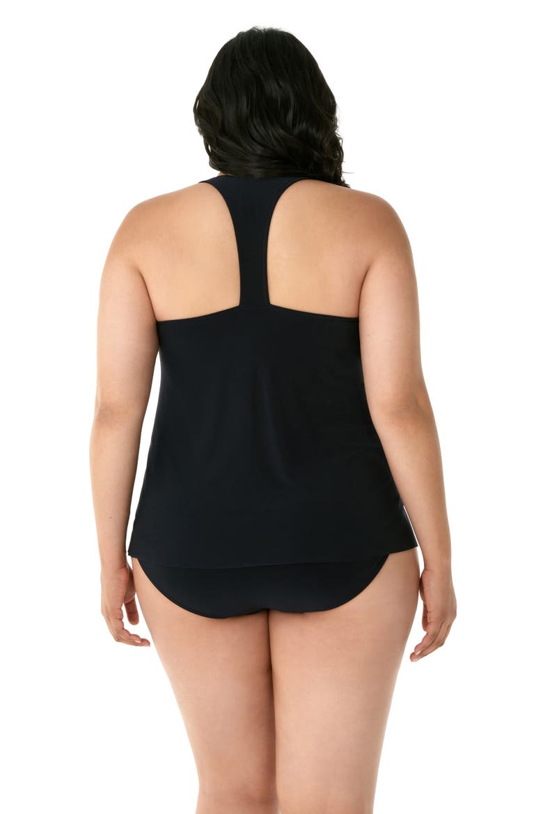 Taylor Tankini Top, Alternate, color, BLACK