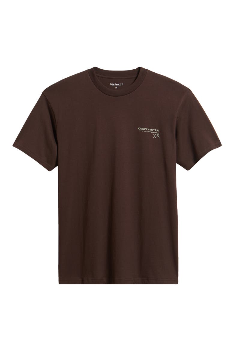Garble Logo Graphic T-Shirt, Alternate, color, PALISANDER