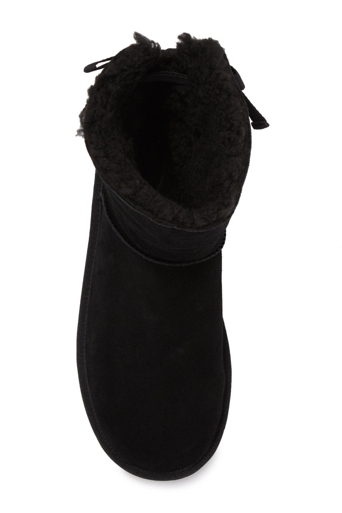 Koolaburra by UGG<sup>®</sup> Andrah Suede Faux Fur Lined Short Boot, Alternate, color, 