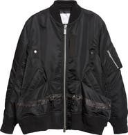 Sacai Blouson Nylon Twill Bomber Jacket