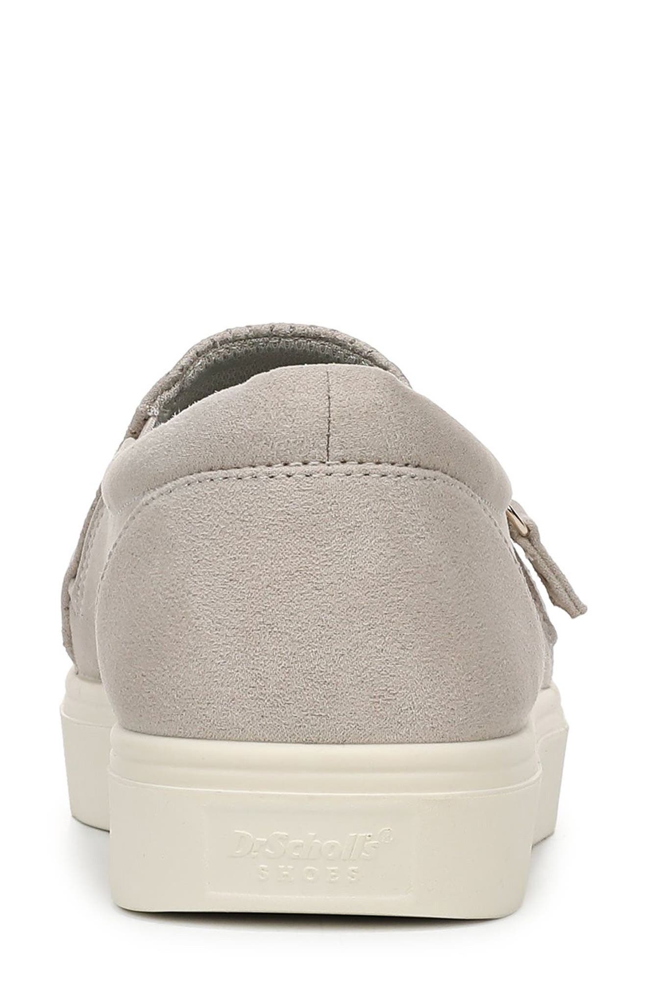 Dr. Scholl's Madison Side Zip Slip-On Sneaker, Alternate, color, Oyster Grey Fabric